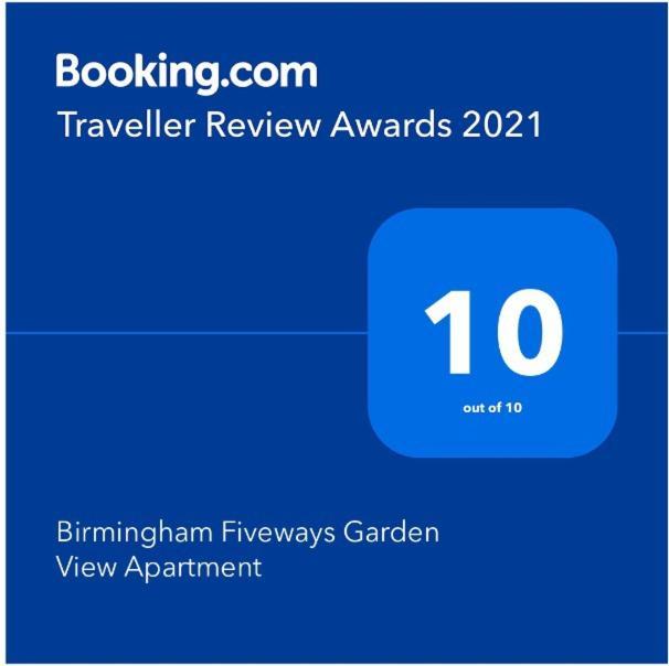Birmingham Fiveways Garden View Apartment Exteriör bild